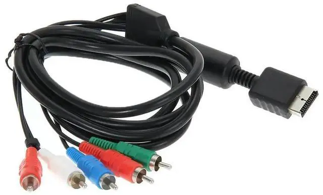 Main image of HDTV Component AV Audio Video Cable Cord Compatible with PS2 PS3 Game Consoles