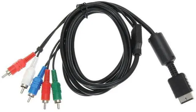 Alt view image 3 of 3 - HDTV Component AV Audio Video Cable Cord Compatible with PS2 PS3 Game Consoles