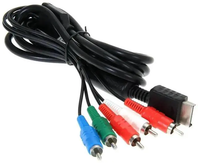 Alt view image 2 of 3 - HDTV Component AV Audio Video Cable Cord Compatible with PS2 PS3 Game Consoles