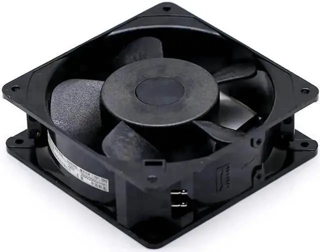 Alt view image 2 of 2 - 12038 AC Cooling Fan NMB 4715MS-22T-B50, 12CM 220V 13/14W Industrial Cabinet Exhaust Fan