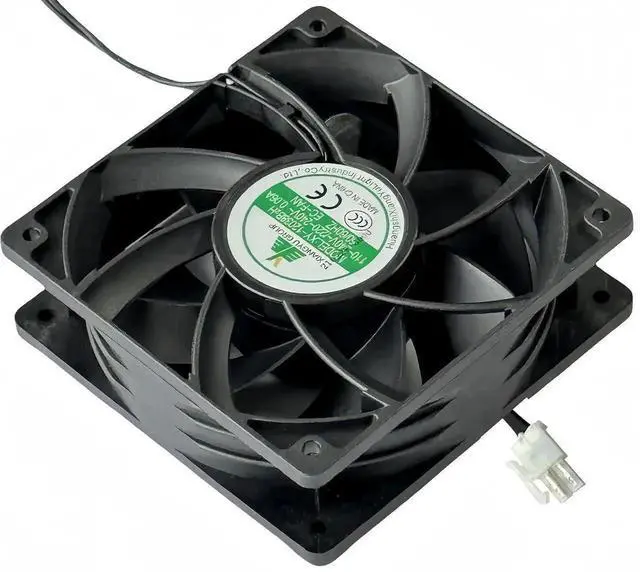 Alt view image 4 of 7 - XY-12038B2H EC Brushless Cooling Fan, 12038 120×120×38mm Wide Voltage 110-240V Cabinet Exhaust Fan