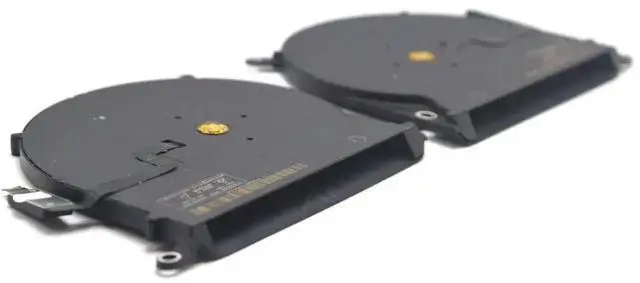 Alt view image 4 of 5 - Left & Right CPU Cooling Fan Set for 15-inch MacBook Pro A1398 (20132015), OEM Part KDB06105HCA03AEL KD06105HCA04AEM