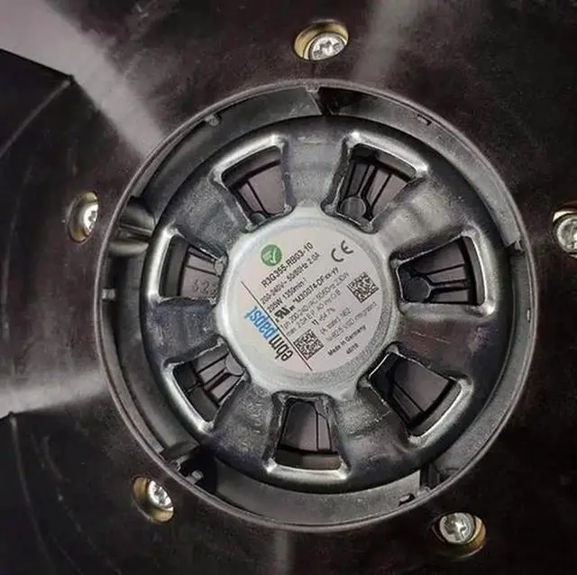 Alt view image 2 of 4 - R3G355-RB03-10 EC Centrifugal Fan Special Replacement Fan for ABB Inverters 355mm 200-240V