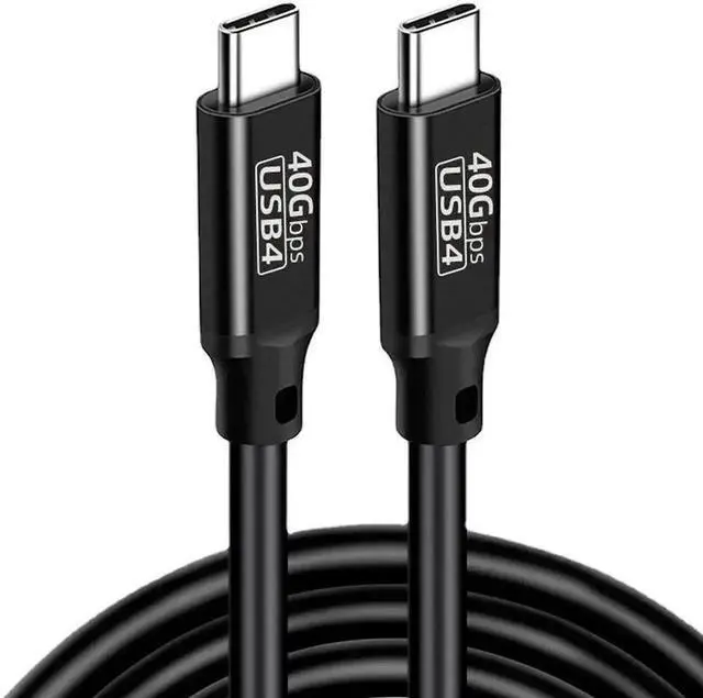 Main image of 1.6FT USB4 USB-C to USB-C Cable 40Gbps 240W PD Charging 8K Video Compatible Thunderbolt 4/3