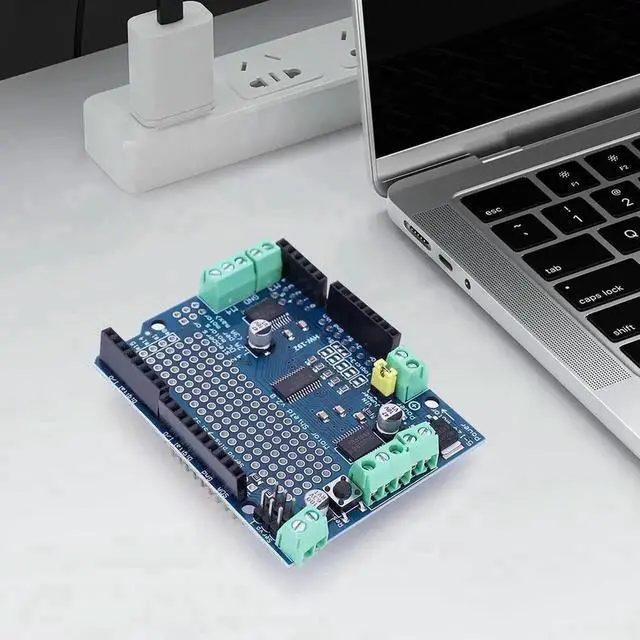 Alt view image 3 of 3 - IIC I2C DC Stepper Motor Servo Drive Shield V2 for Arduino Mega R3 Robot Control Board