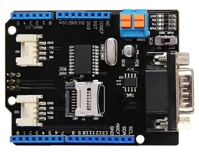 Alt view image 7 of 7 - CAN-Bus Shield V2 with MCP2515 & MCP2551 CAN Controller Transceiver for Main Control Boards