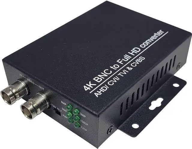 Alt view image 3 of 6 - 101AV BNC to HDMI 4K Video Converter, Supports HD-TVI/AHD/CVI/CVBS Analog Signal to HDMI for DVR Monitor