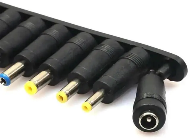 Alt view image 2 of 3 - 8 Pack Universal Laptop DC Power Adapter Connector Plugs, Multi-Size AC DC Jack Conversion Tips for Notebook Chargers