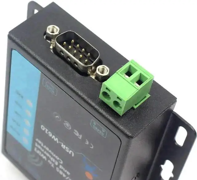 Alt view image 3 of 5 - USR-W610 RS232 RS485 Serial to WiFi & Ethernet Dual-Mode Serial Server Converter