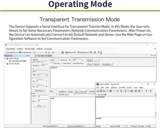 Alt view image 4 of 6 - Eport-E20 FreeRTOS Embedded TTL UART to Ethernet TCP/IP Module 3.3V Support DHCP Telnet for MCU Development, 10PCS Pack