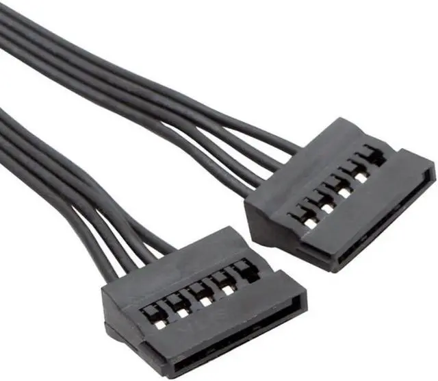 Alt view image 6 of 6 - 22cm Hard Drive Power Extension Cable, Anti-Oxidation Replacement Power Extension Wires