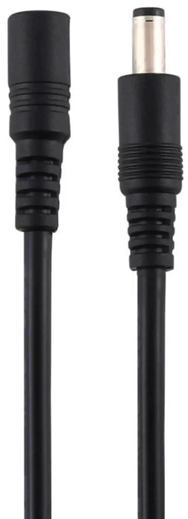 Alt view image 3 of 6 - 1M Black DC Power Extension Cable 5.5x2.1mm Female to Male, Max 8A Current Support