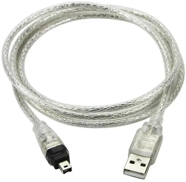 Main image of 1.5M USB 2.0 to IEEE 1394 4Pin iLink Firewire Cable Specially for DCR-TRV75E DV Camcorder, 4.92FT