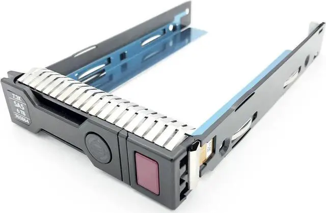 Alt view image 3 of 3 - 3.5 Inch LFF Hard Drive Tray Caddy Compatible with HP ProLiant Gen8 Gen9 Servers, SAS & SATA Hot-Swap HDD Carrier for DL360 DL380 DL388 G9, Part# 651314-001