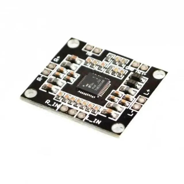 Alt view image 2 of 3 - PAM8610 Class D Digital Audio Amplifier Board, 2x15W Dual Channel Stereo Mini Power Amp Module for DIY Speakers