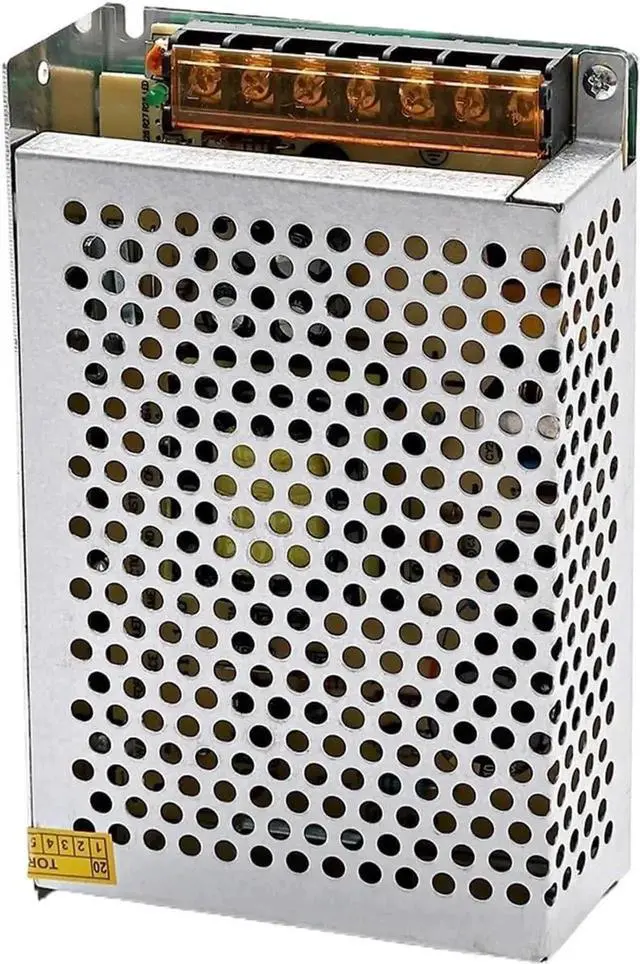 Alt view image 6 of 6 - 120W Aluminum Shell Switching Power Supply, DC 12V 10A Constant Voltage Converter Driver Adapter for LED & Industrial Equipment