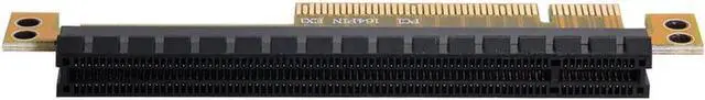 Alt view image 4 of 5 - PCI-E 8X to 16X Riser Card Extender, Male to Female GPU Graphics Card Extension Adapter