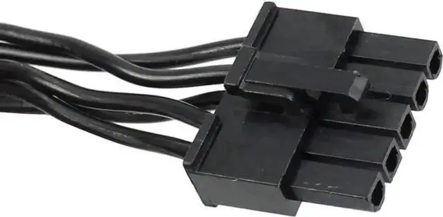 Alt view image 2 of 7 - 80cm Great Wall Dragon Series Modular Power Cable, 5Pin Male to 3×15Pin SATA Hard Drive 1-to-3 Splitter Cord for PC & Server Storage Expansion