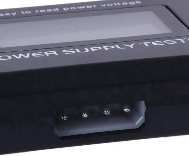 Alt view image 3 of 6 - Digital LCD PC Power Supply Tester, 20/24 Pin ATX PSU Tester with SATA & 4Pin HDD Detection