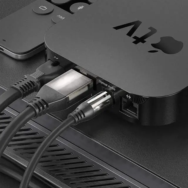 Alt view image 3 of 6 - 1 In 2 Out Optical Audio Splitter, Upgraded Toslink Fiber SPDIF Splitter for CD Player, DVD Player, TV, Soundbar, Amplifier