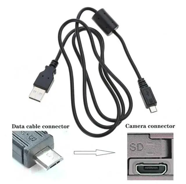 Alt view image 3 of 3 - IFC-600PCU USB Camera Data Cable, Replacement Sync Charging Cord for Canon PowerShot SX620 SX720 SX730 HS, EOS M5 M6 M50 DSLR Cameras