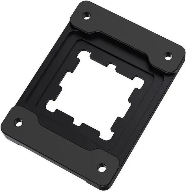 Alt view image 5 of 6 - Aluminum AM5 CPU Contact Frame Anti-Bending Buckle, Non-Marking AM5 CPU Corrector Bracket Holder for X670 B650 Motherboards, Black