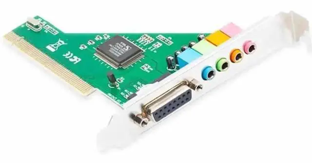 Alt view image 2 of 6 - C-Media 8738 PCI Sound Card, 4.1 Channel Independent Internal Audio Expansion Adapter for Desktop PC Motherboard