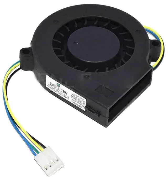 Alt view image 3 of 4 - 75x75x15mm CPU Blower Fan Replacement Model BB7515BU B127515BU, DC 12V 0.80A 4-Wire PWM Centrifugal Fan with Copper Radiator for Desktop CPU Cooling