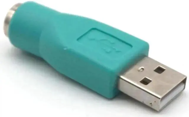 Alt view image 2 of 7 - 3 Pack USB Female to PS2 Male Adapter Converter, USB to PS2 Connector for PC Desktop Keyboard & Mouse
