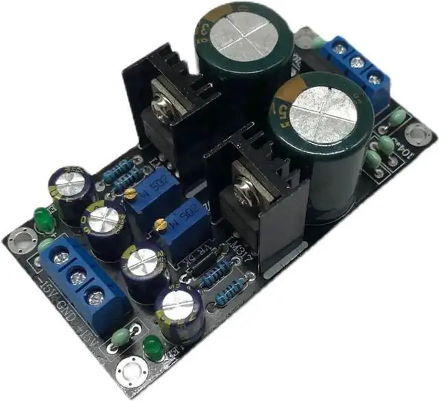 Alt view image 2 of 7 - 10 Pack XR-103 LM337 Adjustable Dual Polarity Power Supply Module, Positive & Negative DC Adjustable Voltage Regulator Board