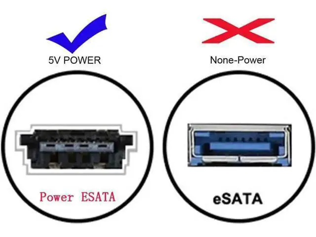Alt view image 2 of 4 - 1M USB C to eSATA Adapter for Seagate, WD, Toshiba, Samsung HDDs, SSDs, ODDs. High-Speed Storage Converter Supporting Hot-Swap & Plug-and-Play for Windows, Mac, Linux Systems