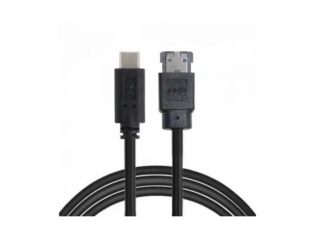 Alt view image 4 of 4 - 1M USB C to eSATA Adapter for Seagate, WD, Toshiba, Samsung HDDs, SSDs, ODDs. High-Speed Storage Converter Supporting Hot-Swap & Plug-and-Play for Windows, Mac, Linux Systems