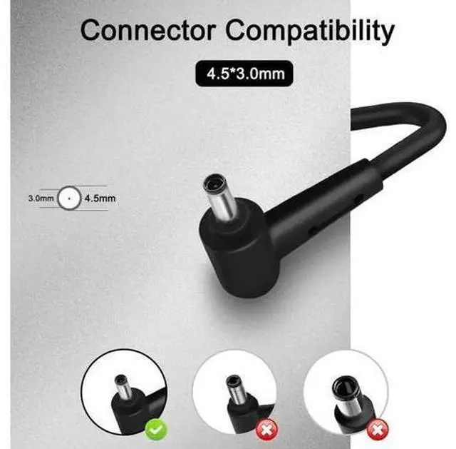 Alt view image 5 of 6 - 150W Laptop AC Power Adapter for ASUS, 19.5V 4.5×3.0mm Center Pin Tip, Compatible with ADP-150CH D A18-150P1A Charger, Replacement for Zenbook & Vivobook Pro Series