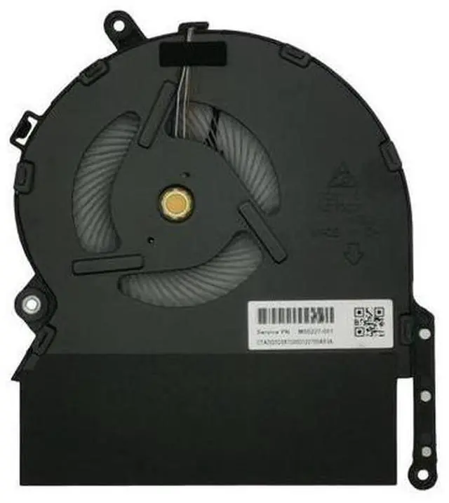 Alt view image 2 of 7 - Replacement CPU & GPU Cooling Fan for HP Spectre x360 15-EB Series | L95630-001 M00226-001 CPU Fan, L95631-001 M00227-001 GPU Fan | DC 5V 0.5A 4-Pin PWM Laptop Cooler