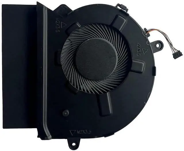 Alt view image 3 of 7 - Replacement CPU & GPU Cooling Fan for HP Spectre x360 15-EB Series | L95630-001 M00226-001 CPU Fan, L95631-001 M00227-001 GPU Fan | DC 5V 0.5A 4-Pin PWM Laptop Cooler