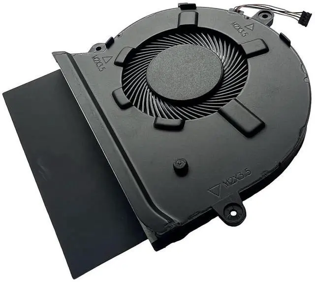Alt view image 4 of 7 - Replacement CPU & GPU Cooling Fan for HP Spectre x360 15-EB Series | L95630-001 M00226-001 CPU Fan, L95631-001 M00227-001 GPU Fan | DC 5V 0.5A 4-Pin PWM Laptop Cooler