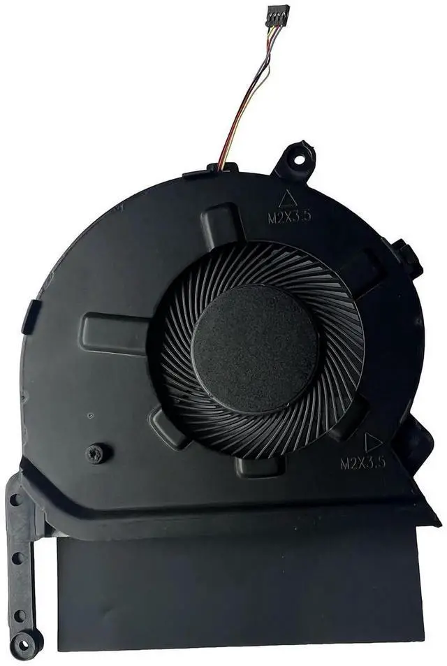 Alt view image 6 of 7 - Replacement CPU & GPU Cooling Fan for HP Spectre x360 15-EB Series | L95630-001 M00226-001 CPU Fan, L95631-001 M00227-001 GPU Fan | DC 5V 0.5A 4-Pin PWM Laptop Cooler