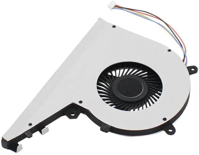 Alt view image 2 of 7 - CPU Cooling Fan Replacement for HP Envy 17-AE 17T-AE 17M-AE Series, P/N: 925461-001 925478-001, DFS200105BS0T, DC5V 0.5A 4-Pin PWM Laptop Cooler