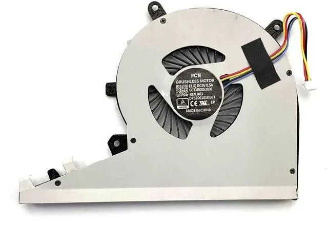 Main image of CPU Cooling Fan Replacement for HP Envy 17-AE 17T-AE 17M-AE Series, P/N: 925461-001 925478-001, DFS200105BS0T, DC5V 0.5A 4-Pin PWM Laptop Cooler