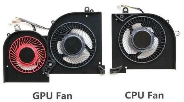 Main image of New CPU & GPU Cooling Fan Replacement for MSI GS65 GS65VR MS-16Q2 Stealth, P/N: 16Q2-CPU-CW (CPU Fan), 16Q2-GPU-CW (GPU Fan), DC 5V 4-Pin PWM Laptop Cooler