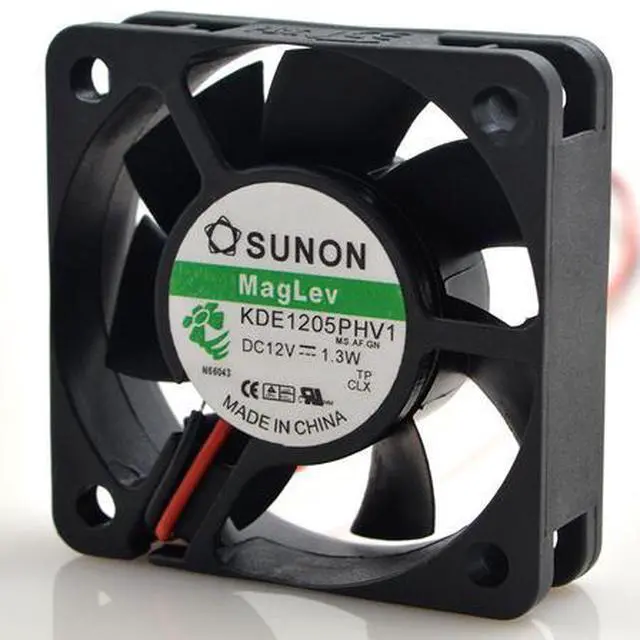 Alt view image 3 of 4 - KDE1205PHV1 5015 Centrifugal Blower Cooling Fan, 50×50×15mm 5cm DC 12V 1.3W 2-Pin Brushless Exhaust Fan, Replacement Mini Fan for 3D Printer Hotend, Industrial Instrument, Switching Power Supply