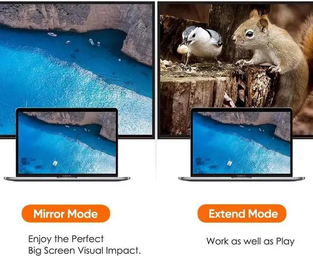 Alt view image 7 of 7 - DisplayPort to HDMI Adapter 4K 60Hz UHD 15CM, DP 1.2 HDMI Audio Converter, Multi Monitor Eyefinity Supported, HDCP Compatible for Laptop GPU Gaming Card Desktop Monitor, DP-HDMI Adaptor