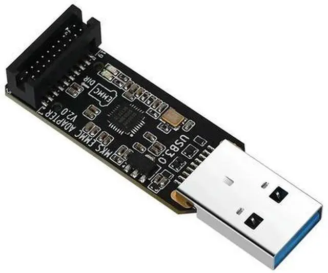 Alt view image 5 of 5 - AJMRTC USB 3.0 Card Reader, High Speed EMMC Module Programmer for 3D Printer MKS Pi SKIPR Mainboard, Supports EMMC Flash TF Micro SD Card Read & Write