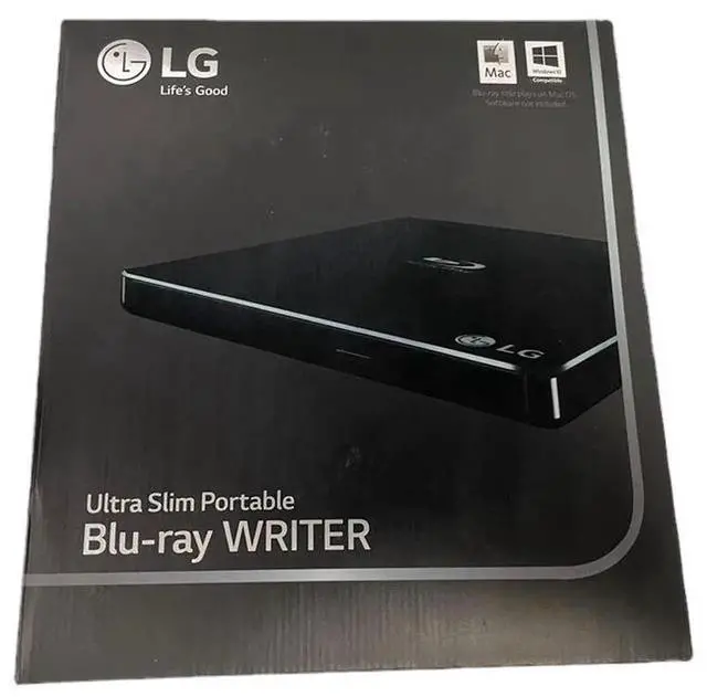 Alt view image 3 of 7 - External USB 3.0 Type-C Blu-ray Burner BP50NB40, 6X BDXL 100GB Triple Layer Optical Drive, M-DISC 3D Blu-ray Playback, Slim Portable External Disc Writer for Windows Mac Laptop Desktop, Black