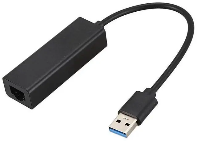 Main image of AJMRTC Aluminum Shell USB 3.0 to Gigabit Ethernet Adapter, ASIX AX88179 Chipset 1000Mbps RJ45 LAN Dongle, Driver-Free Plug & Play for Network Switch, Windows PC, MacBook Laptop