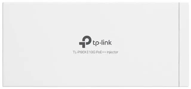 Alt view image 2 of 4 - TP-Link TL-PI90X 802.3 bt/at/af 10G PoE Injector | Non-PoE to PoE Adapter | Supplies up to 90W (PoE++) | Plug & Play | Desktop/Wall-Mount | Distance Up to 328 ft. | UL Certified
