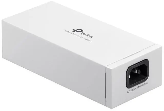 Alt view image 3 of 4 - TP-Link TL-PI90X 802.3 bt/at/af 10G PoE Injector | Non-PoE to PoE Adapter | Supplies up to 90W (PoE++) | Plug & Play | Desktop/Wall-Mount | Distance Up to 328 ft. | UL Certified