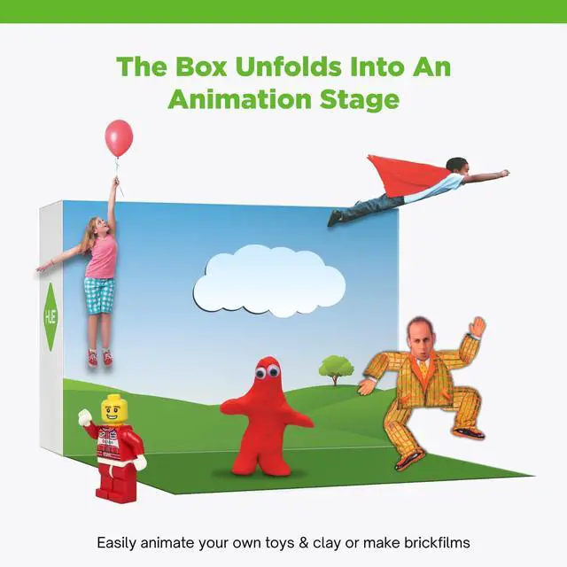 Alt view image 5 of 5 - HUE Animation Studio: Complete Stop Motion Kit (Camera, Software, Book) for Windows/macOS (Red) with Carry Case