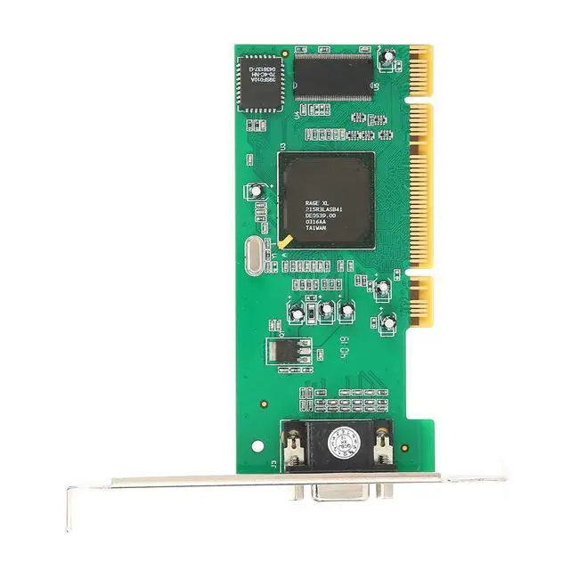 Alt view image 2 of 5 - Tbest 8MB Graphics Card,Graphics Card VGA PCI 8MB 32Bit Desktop Computer Accessories Multi Display for Rage XL