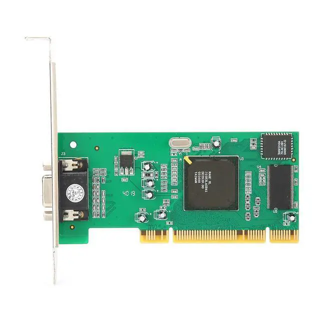Alt view image 5 of 5 - Tbest 8MB Graphics Card,Graphics Card VGA PCI 8MB 32Bit Desktop Computer Accessories Multi Display for Rage XL